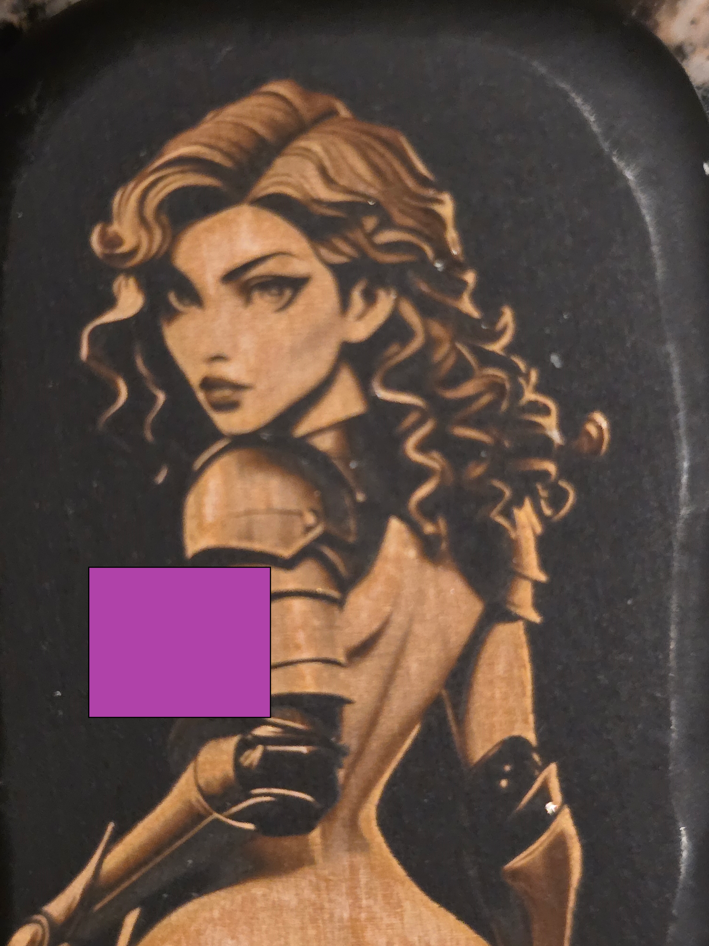 Seductive Warrior Sexy Silver .999 2 Troy Ounces Art Round 499 Minted