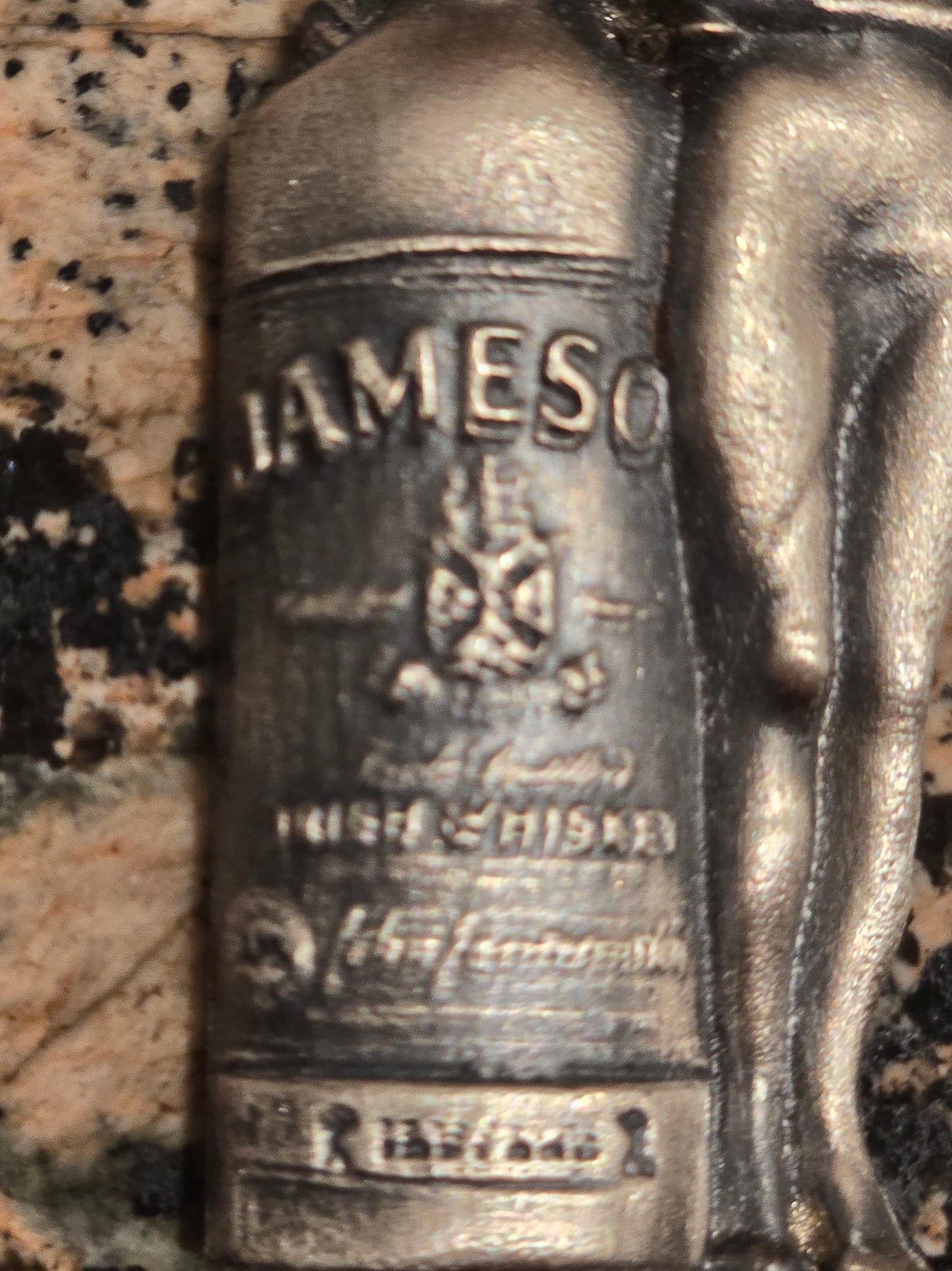 Jameson Girl Retired Sexy Hand Poured .999 Silver ~3.1 Troy Oz with COA
