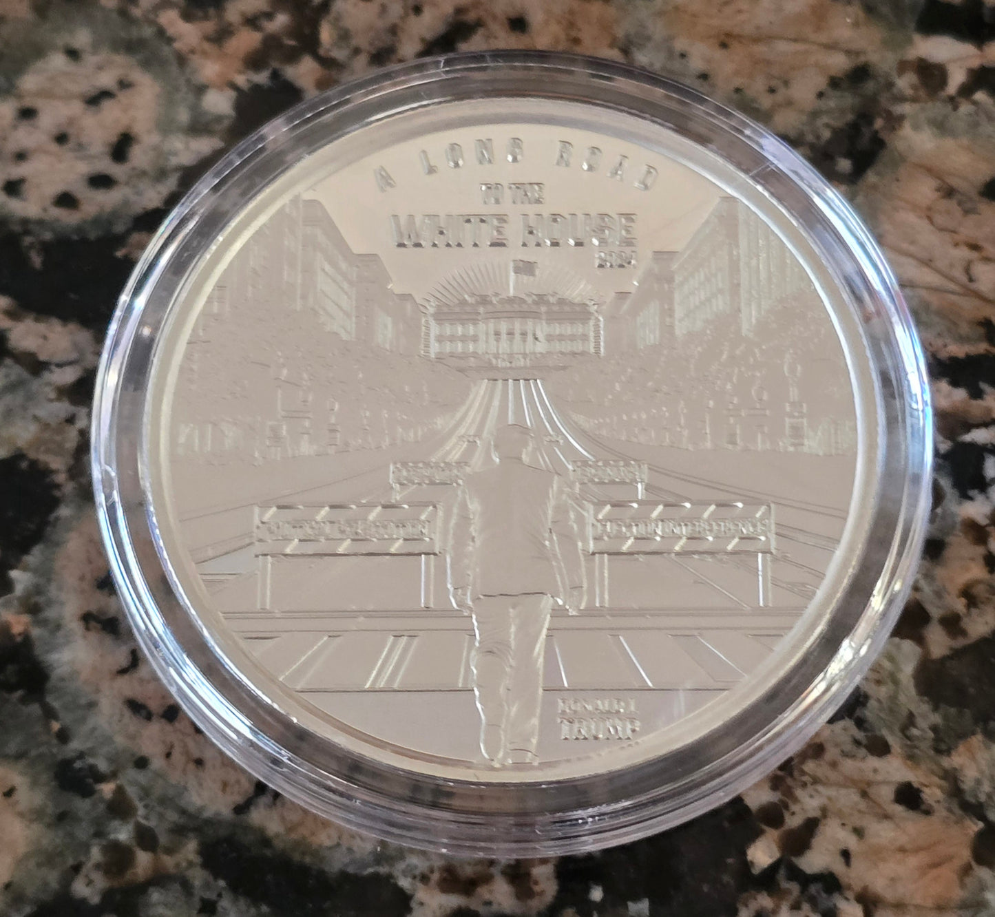 Trump Vance 2024 Presidential Bid 1 Oz Silver Round .999 Fine Limited Edition