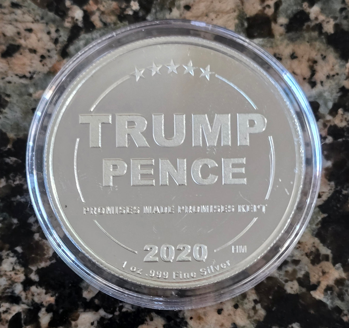 Trump MAGA Hat 1 Oz Silver Round .999 Fine Limited Edition