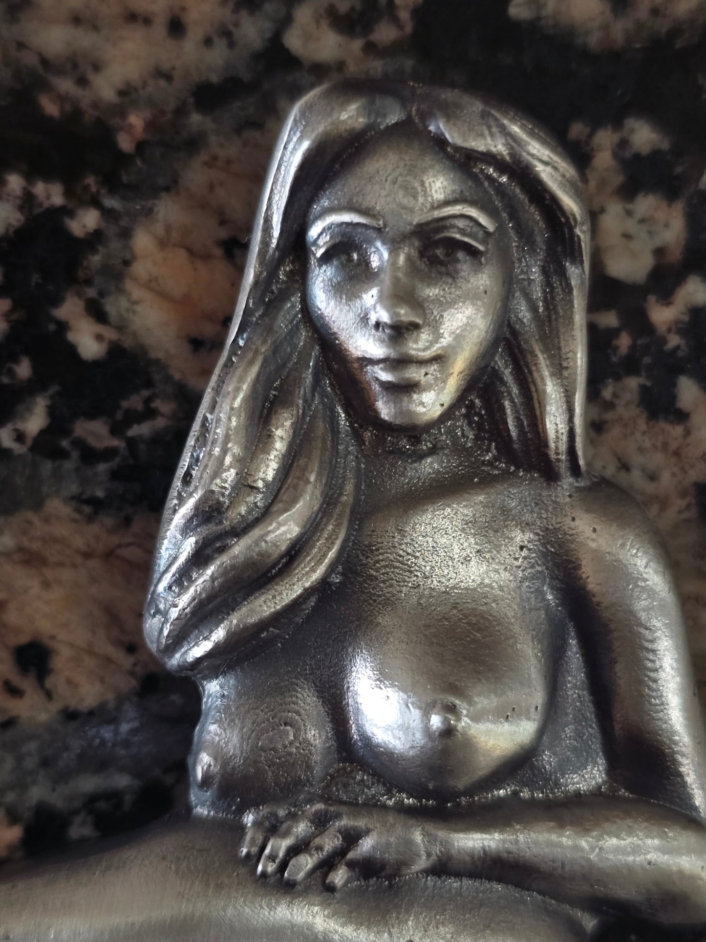 Labia Girl Sexy Hand Poured by the Locker Mint .999 Silver 3 Troy Oz with COA