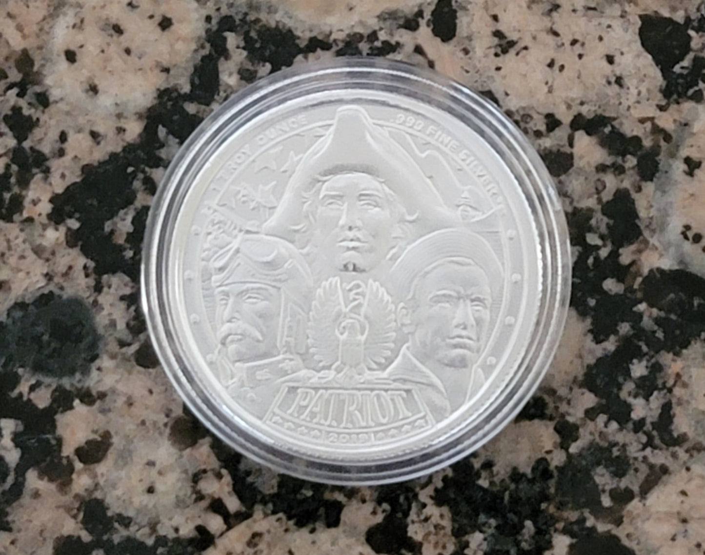 2019 Patriot 1 oz Proof Like .999 Silver Round - American Revolution (Series 1)