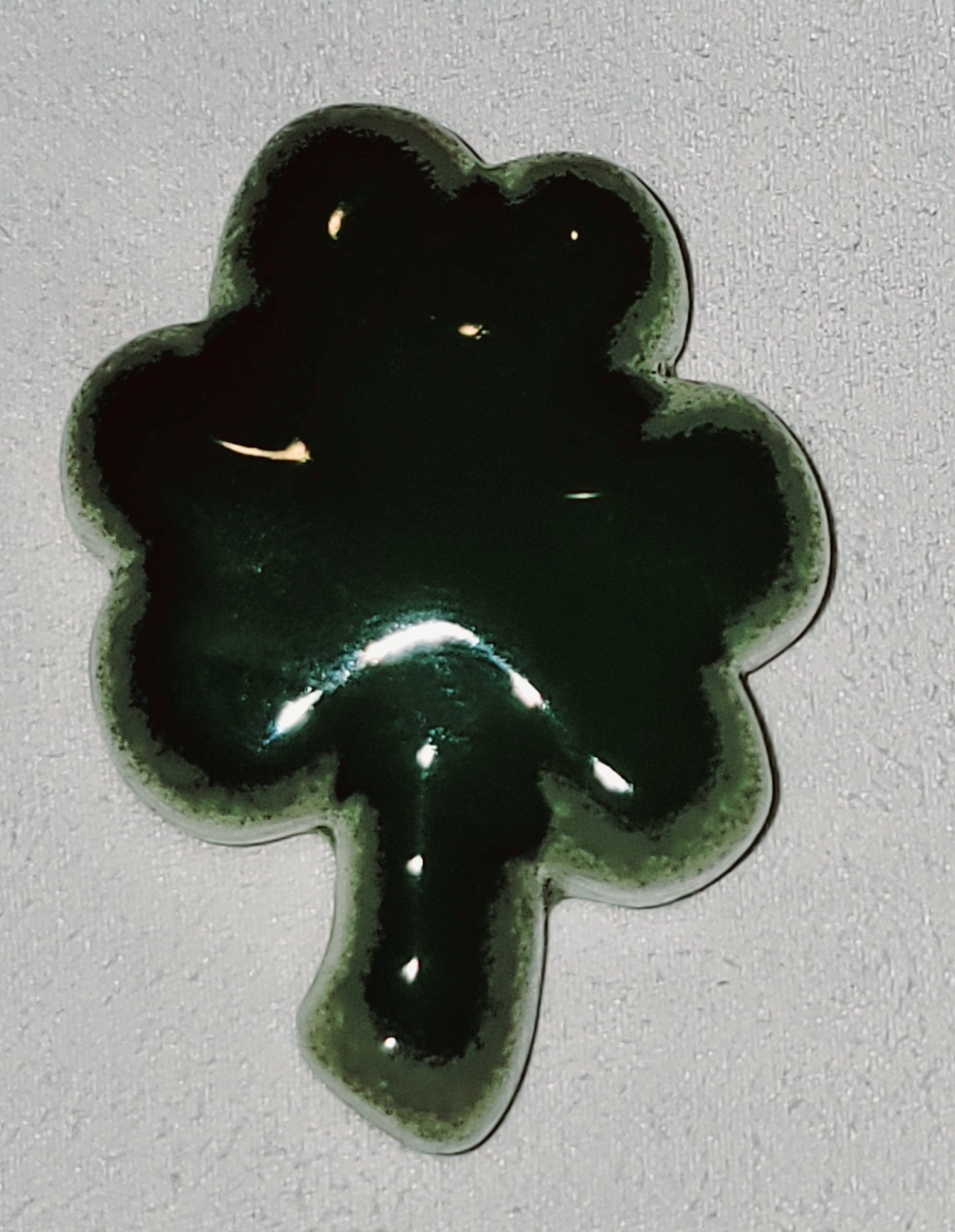 St. Patrick's Day "Three's The Charm" .999 3 oz Fine Silver Baked Enamel Art Bar