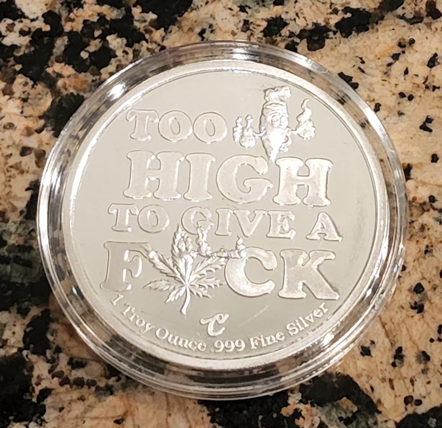 2022 Dont Panic Its Organic 1 Oz .999 Silver 2000 Max Mintage