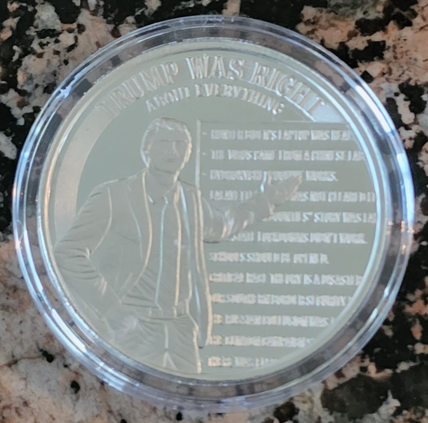 2022 Trump Was Right Limited Edition 1 Troy Oz Silver Round .999 Fine