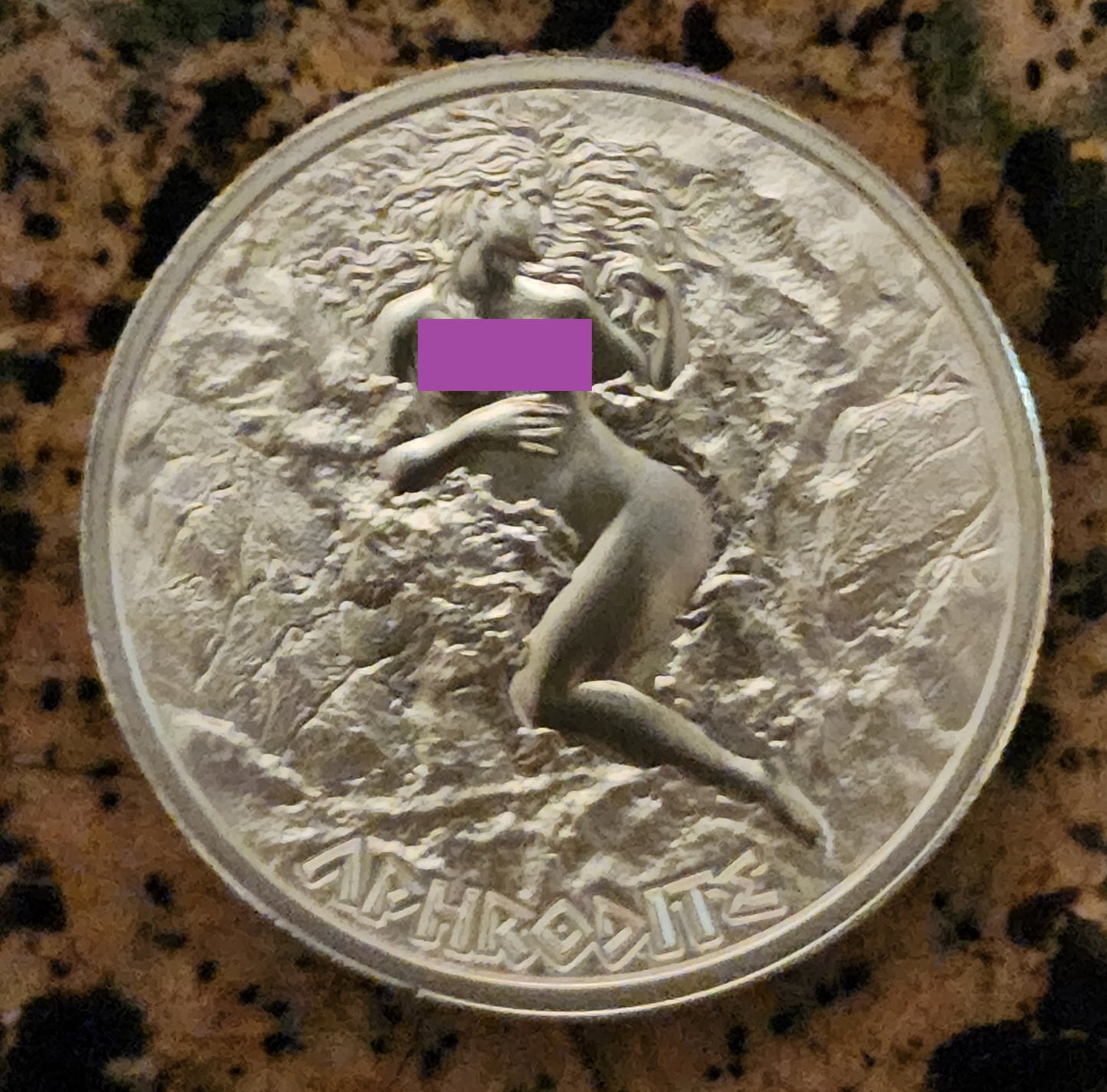 GREEK MYTHOLOGY SERIES – SEXY APHRODITE – 1 TROY OUNCE – .999 FINE BU