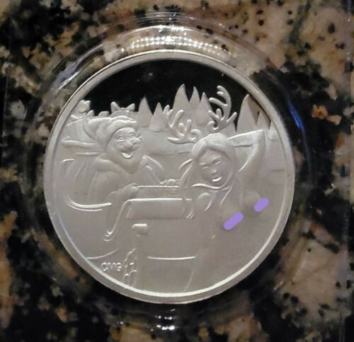 2021 Sexy Christmas Beauty Silver .999 1oz Round Limited Mintage of 250 with COA