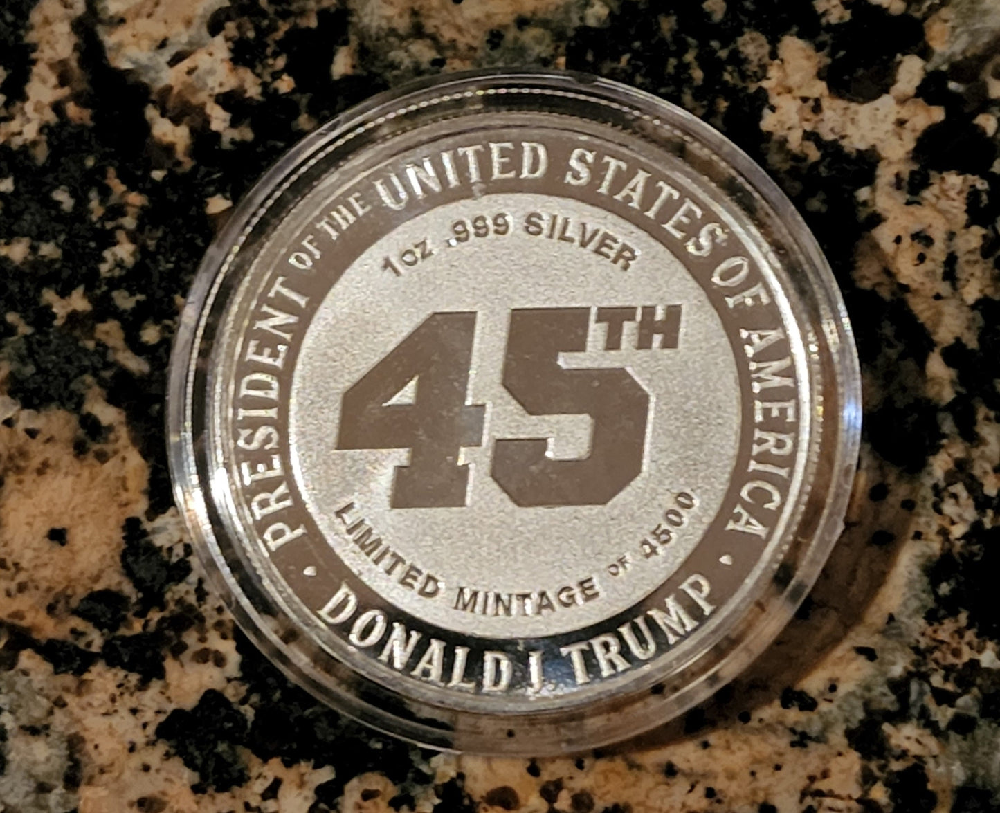 Trump Won 2022 Limited Edition 1 Troy Oz Silver Round .999 Fine