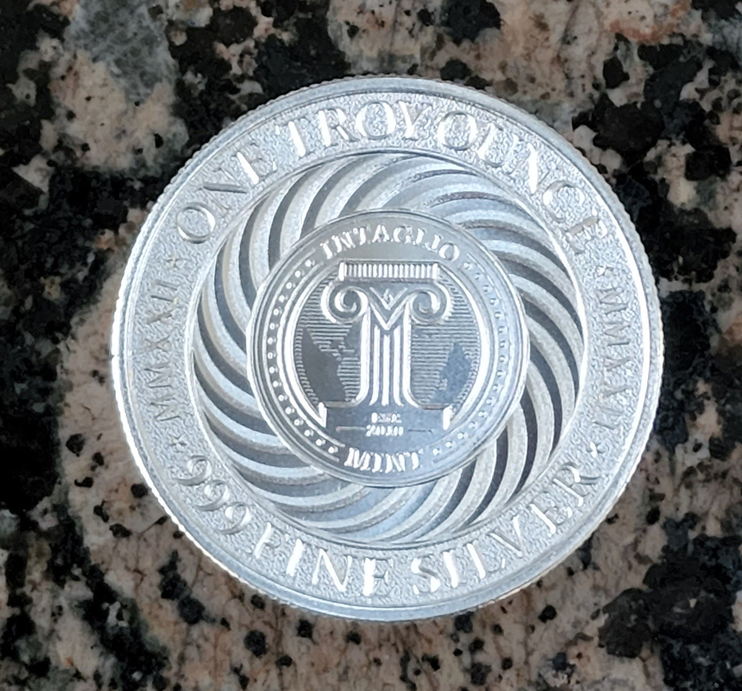 Four Seasons Summer 1 Troy Oz Silver Round .999 BU w/ Protective Capsule