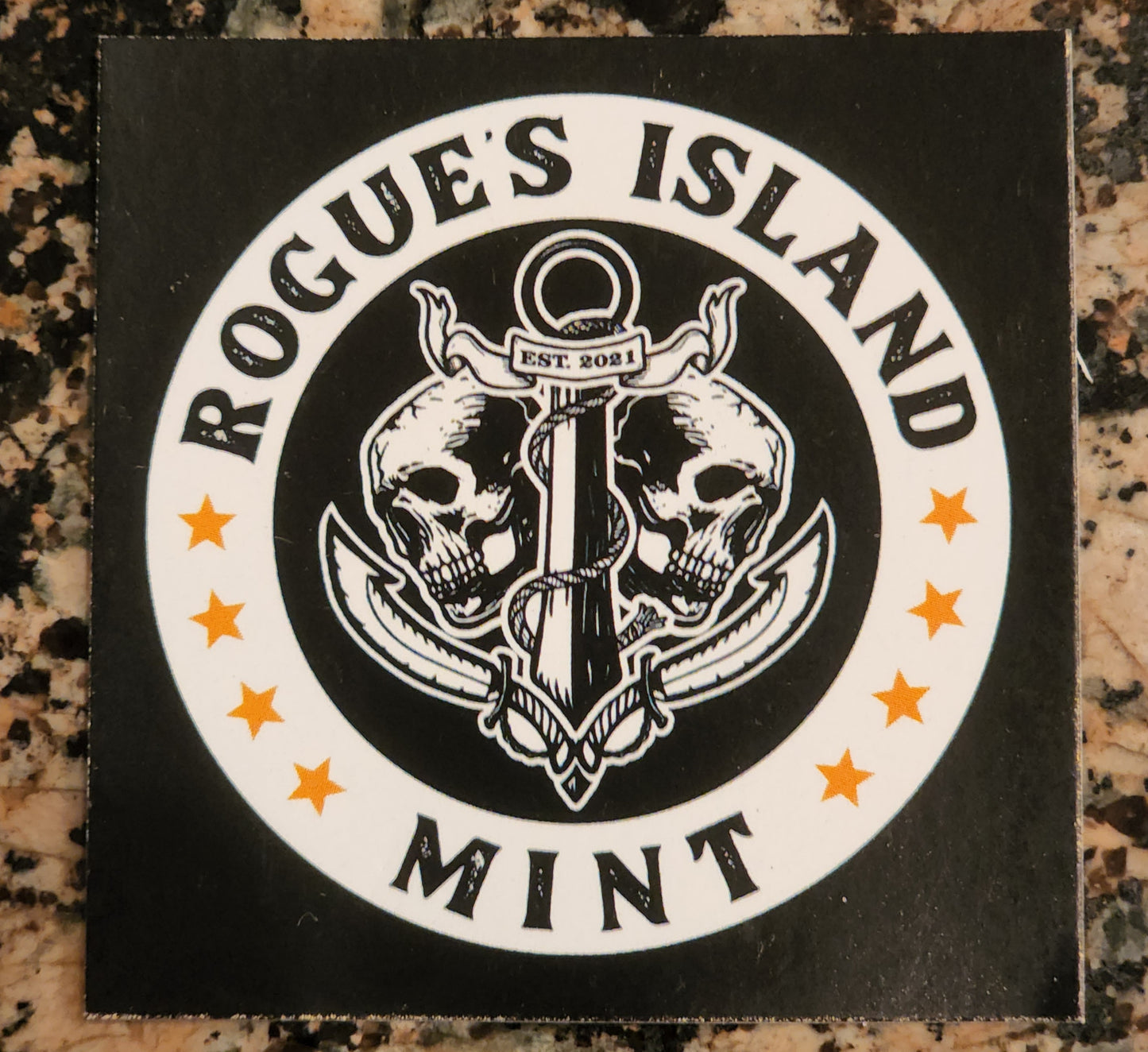 Grim Reefer Cannabis Skull 1.2 Oz .999 Hand Poured Silver Art Bar Mintage 100 w/ COA