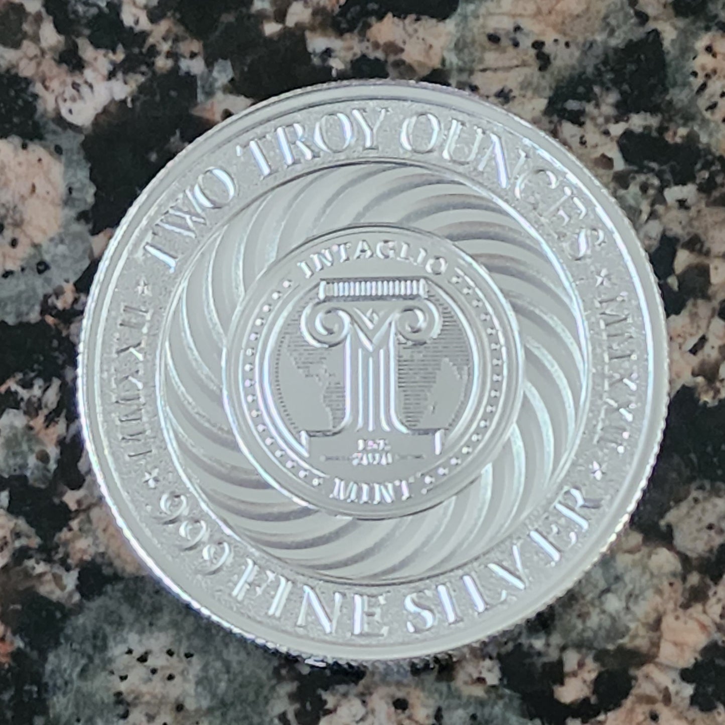 Four Seasons Summer 2 Troy Ounces Silver Round .999 BU
