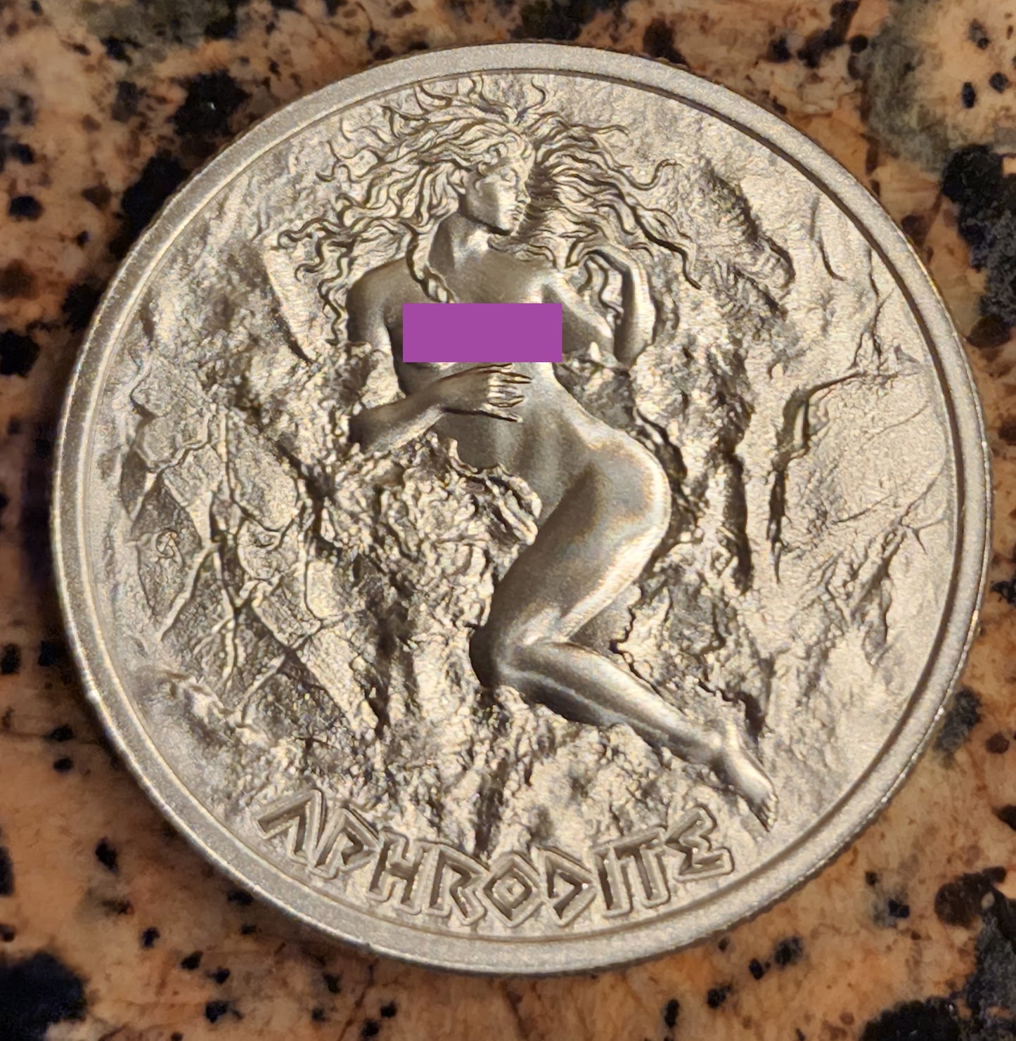 GREEK MYTHOLOGY SERIES – SEXY APHRODITE – 1 TROY OUNCE – .999 FINE BU