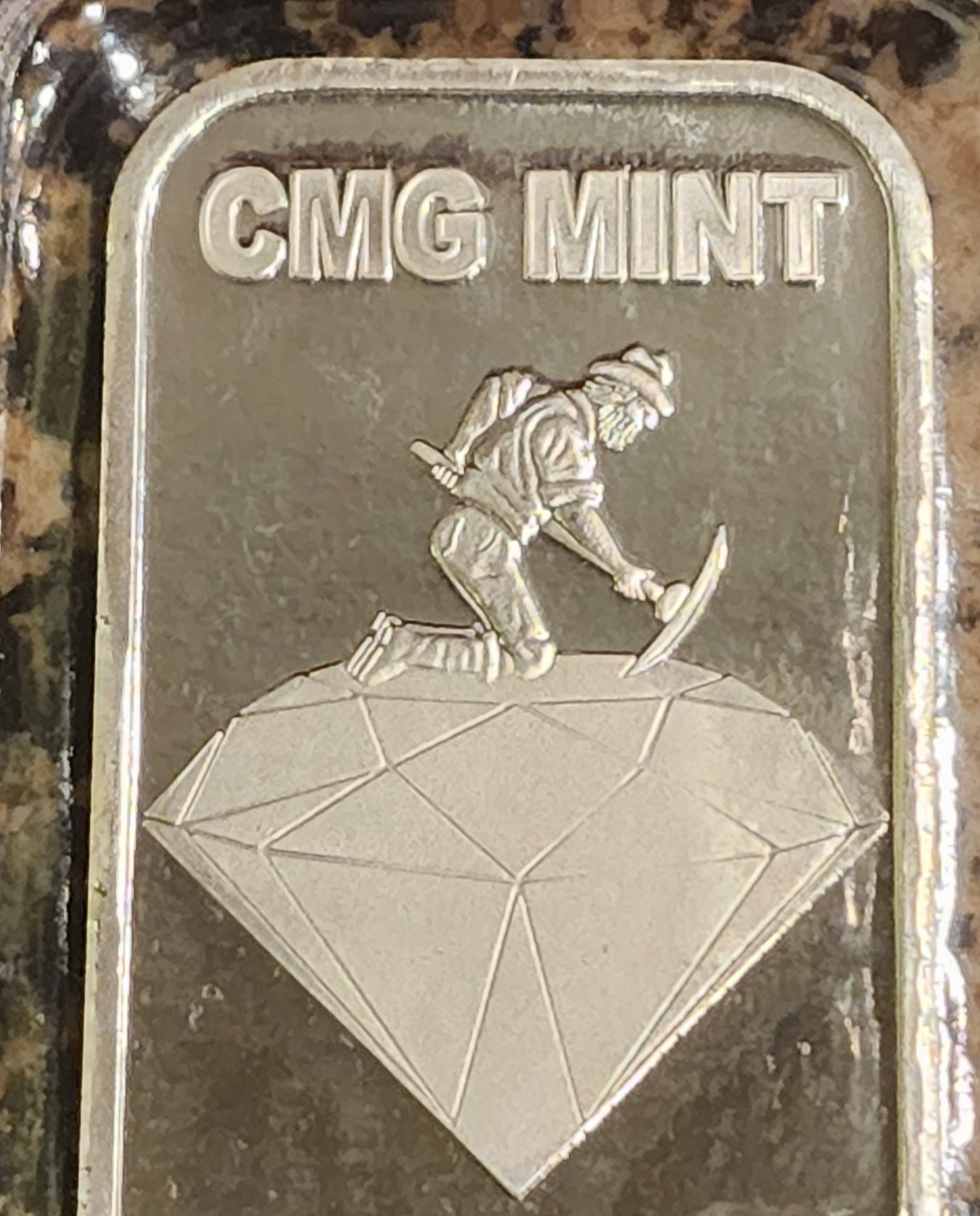 2023 Buzzed Bunny 1 Oz .999 CMG Mint Silver Art Bar Rare w/ COA