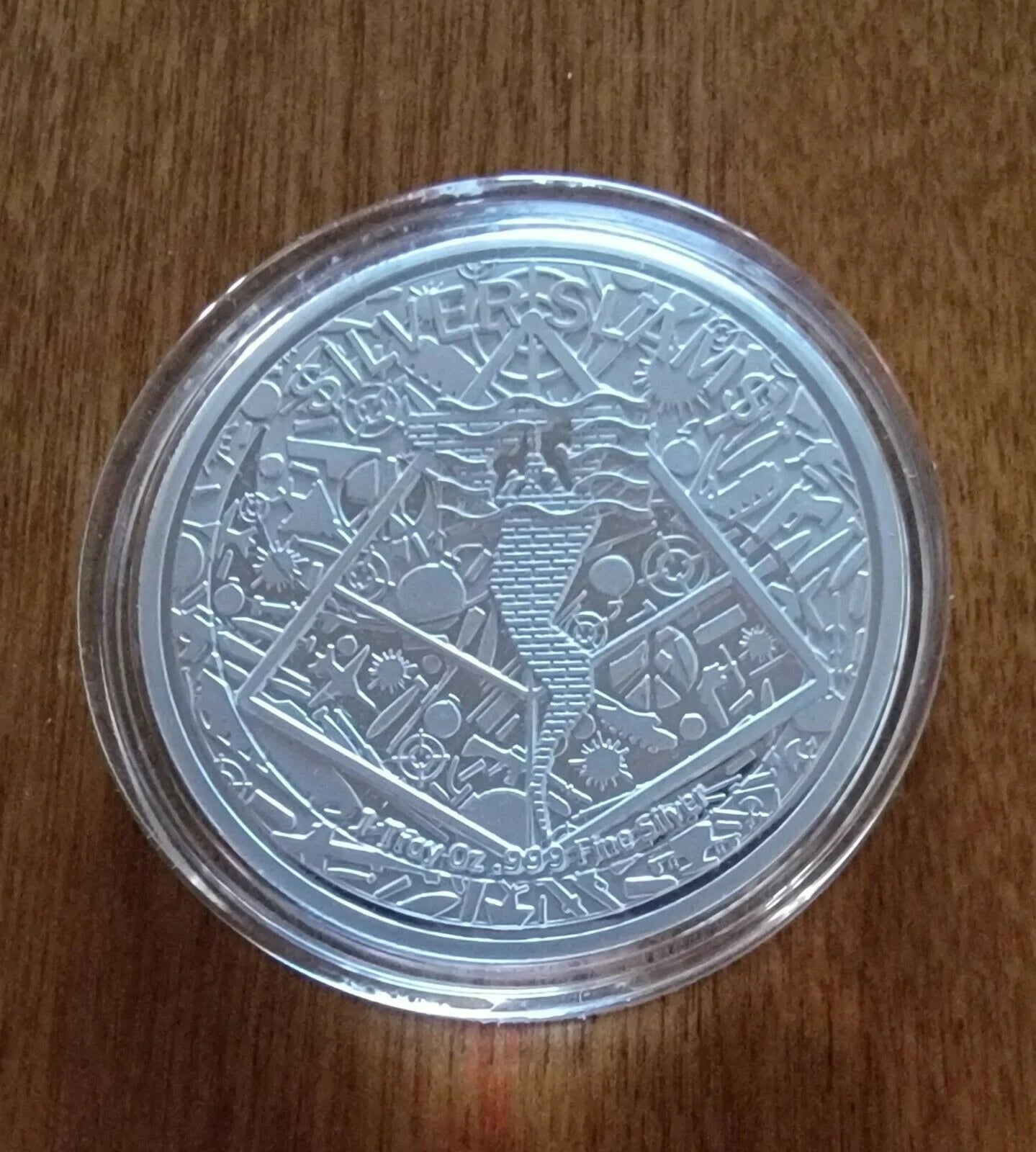 Danielle - God is my Judge - Rare Rounds Sexy Woman 1oz .999 Fine Silver Round 73 Minted
